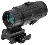 UTG 3X Magnifier with Flip-to-side QD Mount, W/E Adjustable