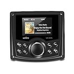 Marine Bluetooth Stereo Audio/Video Receiver AM FM Radio, Gauge MECH Less for Yacht, Power Sport