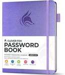 Clever Fox Password Book with Alpha