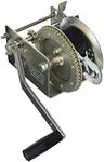 Fulton 142415 Dual Speed Winch with 20' Strap-2600 lbs. Capacity