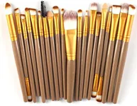20PCS/Set Soft Makeup Foundation Powder Brushes Face Eye Shadow Eyeliner Foundation Blush Lip Cosmetics Blending Brush Tool