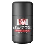 HAPPY NUTS Anti-Chafe Comfort Stick for Men: Ultimate Friction Defense & Chafing Prevention for Active Lifestyles - Perfect for Runners, Cyclists, and Active Men Who Experience Chafing (Unscented)