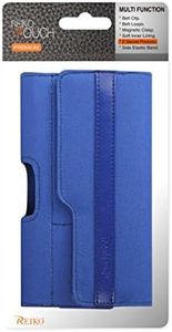 Reiko iPhone 6/6S 4.7INCH Horizontal Rugged Pouch Belt Clip Holster Case - Retail Package -Navy