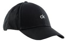 Calvin Klein - Men's Baseball Cap - Embroidered Logo - 100% Cotton - Men's Accessories - Caps for Men - Men's Baseball Caps - Black