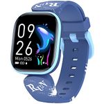 HOOMOON Kids Fitness Activity Tracker Watch, 1.4" DIY Watch Face IP68 Waterproof Kids Smart Watch with 19 Sport Modes, Pedometers, Heart Rate, Sleep Monitor, Great Gift for Boys Girls Teens 6+