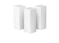 Linksys Velop Tri-Band AC2200 Whole Home WiFi Mesh System, 3-Pack (Coverage up to 6000 sq. ft) - WHW0303-CA