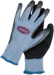 Berkley Coated Fishing Gloves, Blue