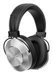 Pioneer Bluetooth and High-Resolution Over Ear Wireless Headphone, Silver (SE-MS7BT-S)