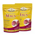 INCA'S GOLD Organic Red Maca Gelatinized Root Powder for Women, 340g Combo Pack