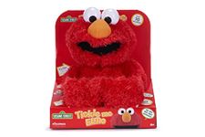 Sesame Street Talking Tickle Me Elmo Soft Toy with Sound & Wiggle Features, Red, 47cm