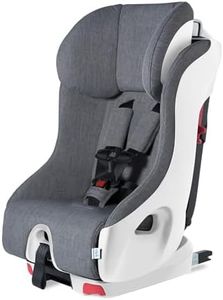 Clek Foonf Convertible Car Seat with Rigid Latch System, Crumple Zone Safety System, Adjustable Headrest, Reclining Design and Anti-Rebound Bar (Cloud)
