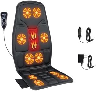 Back Massage Chair Pad with Heat and Vibration