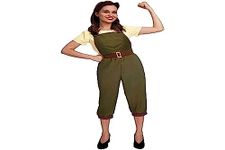 (PKT) (9905104) Adult Ladies Land Girl Costume (Medium)