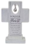 Cathedral Art Standing Cross-Forever in Your Heart, One Size, Multicolored