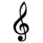 Treble Clef Music Vinyl Decal Sticker Trebleclef Decal Car Truck Home Decor