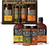 Rufus Teague BBQ Sauce & Rub 4-Piec
