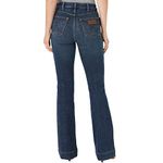 Wrangler Women's Retro High Rise Trouser Jean, Sara, 30W x 32L