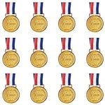 LZHZH 12 Pieces Gold Award Medals-W