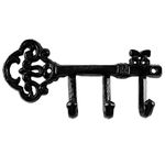 Antique Style Skeleton Key Wall Holder with Hooks