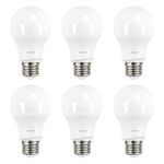 Linkind A19 LED Light Bulbs Dimmable, 60W Equivalent Light Bulbs, 2700K Soft White, 9.5W 800 Lumens LED Bulbs, E26 Standard Base, UL Listed, Lighting for Bedroom Living Room Home Office, 6 Packs