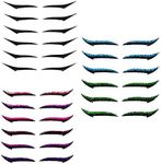 18 Pairs Reusable Eyeliner Stickers