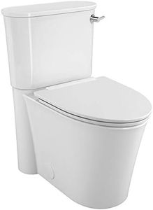 American Standard 226AA105.020 Studio S Height Elongated Toilet with Seat-Right Hand Trip Lever, White