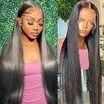 GIVHAP 28 Inch Straight Lace Front 