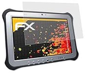 atFoliX Screen Protector compatible with Panasonic ToughPad FZ-G1 Screen Protection Film, anti-reflective and shock-absorbing FX Protector Film (2X)