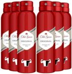 Old Spice Deodorant Body Spray, Original Scent, 5.1 oz. (Pack Of 6)