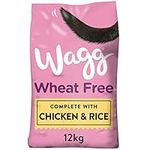 Wagg Wheat Free Complete Dry Adult Dog Food Chicken & Rice 12kg - For Sensitive Stomachs