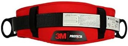 3M Protecta PRO Body Belt with Hip Pad, 2 D-Rings, Medium/Large, 1091014 (Color May Vary)
