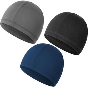 EIHI Sottocasco Moto 3 Pezzi Sottocasco Bici Estivo Sottocasco per Moto Traspirante, Sottocasco Moto Estivo sotto Casco Cuffia da Ciclismo Bandana Sportivo Berretto Sport Uomo Donna