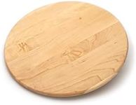 J.K. Adams Wood Turntable for The Kitchen Table and Countertop, 18" Lazy Susan, 18 Inches, Maple