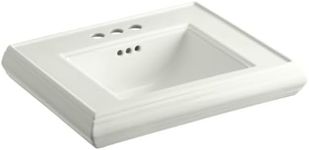 Kohler K-2239-4-NY Memoirs Pedestal Lavatory Basin with 4-Inch Centers, Dune