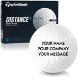 TaylorMade Distance+ Personalized Golf Balls