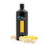 GROOM PROFESSIONAL Banana Sheen Dog Shampoo - Shampoo for Dry Itchy Skin - Deep Cleansing Shampoo for Dogs - Adds Shine and Softness - Great for Dull & Dry Coats - Fun Banana Scent, 1 Litre