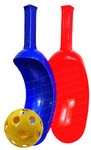 FunBlast Toy for Kids, Fine Catch Game, Plastic Throw and Catch Game, Ball Game Indoor Outdoor Toy Set, Big Pop & Catch Ball Play Fun Boys & Girls (Color May Vary)