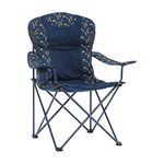 Hi-Gear Kentucky Classic Chair with Insulated Drinks Holder for Adults & Kids, Lightweight, Portable, Compact, Ideal for Camping, Festivals, Picnics, Beach & Outdoor Events, includes Carry Bag