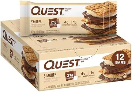 Quest Nutrition Protein Bars - S'Mores - 2.12 oz (1-Pack of 12)