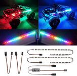 RC LED Light Strips Kit for RC Car 