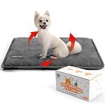 Self Heating Cat Bed Self Warming Cat Bed Ultra Warm Self Heating Cat Pad Self Warming Dog Crate Bed Thermal Cat Pad 36 x 24 Inches Removable Cover Outdoor Indoor for Cats and Dogs