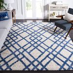 Safavieh Berber Shag Collection Collection 20.4 x 25.5 m Berber Shag Collection Moroccan Design Non Shedding Easy Clean 3cm Thick Ideal for High Traffic Areas