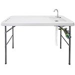 Goplus Folding Fish Cleaning Table 