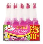 Doff 10 Pack Orchid Drip Feeders - Each Lasts 30 Days