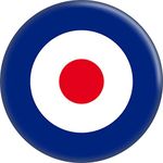 Mod Ska Target - 1.25" Round Button