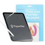 Paperlike 2.1 (2 Pieces) for iPad Pro 12.9" (2020/21/22) - Transparent Screen Protector for Notetaking and Drawing like on Paper