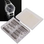 1.6-6.0mm Stainless Steel Cross Screw, Micro Screw Set with Box, for Wristwatch Clock Back Case Watch Repair Accessory