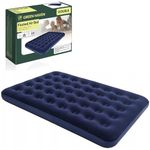 Green Haven Premium Extra Comfortable Blow up Double Airbed | Waterproof Guest Double Airbed Inflatable Mattress | Blow Up Mattress Double | Double Air Beds for Adults Kids | Quick Inflatable Camping