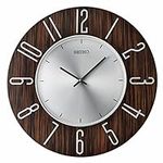 Seiko Sara Wall Clock, Brown