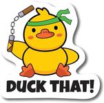 Magnet Me Up Funny Duck Magnet Deca